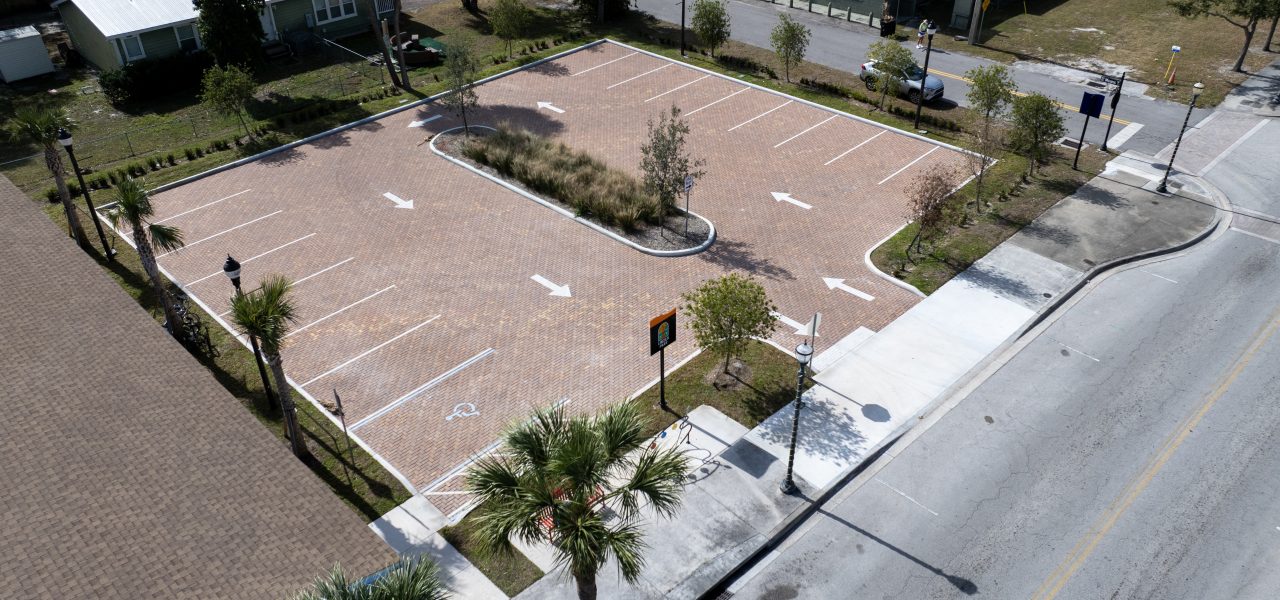 Avenue D and Means Court Parking Lot Improvement