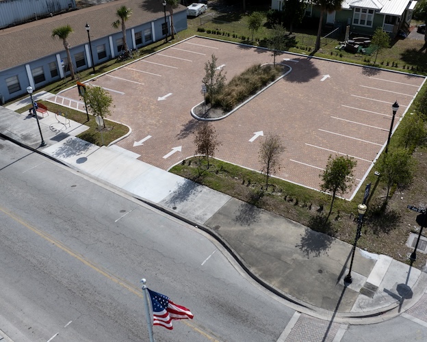 Avenue D and Means Court Parking Lot Improvement