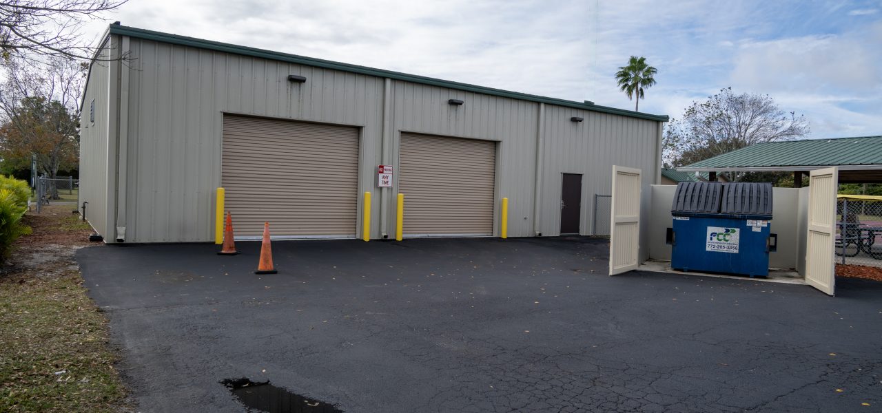 Sportsman Park Maintenance and Storage